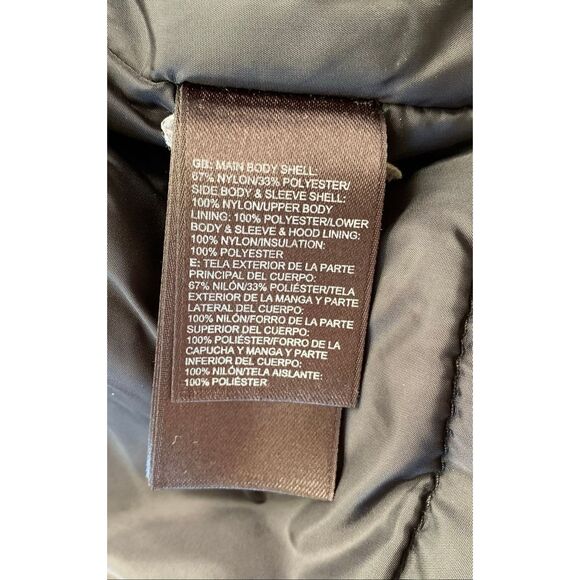 The North Face Inlux Insulated HYVENT black JACKET COAT sz M - Picture 7 of 9